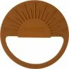 MONKIEZZ® Bijtring Zon | Rust | Caramel | Baby Speelgoed | Kraam Cadeau | Sun