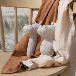 Baby Bello Holly The Hippo - Knuffel Met Belletje -grijp-bijtspeelgoed Verkoopwinkel 550x550 107