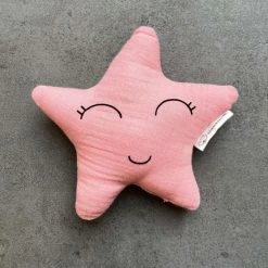 Rammelaar - Ster Sofia - Handmade By CYRIEL - Roze -grijp-bijtspeelgoed Verkoopwinkel 550x550 136