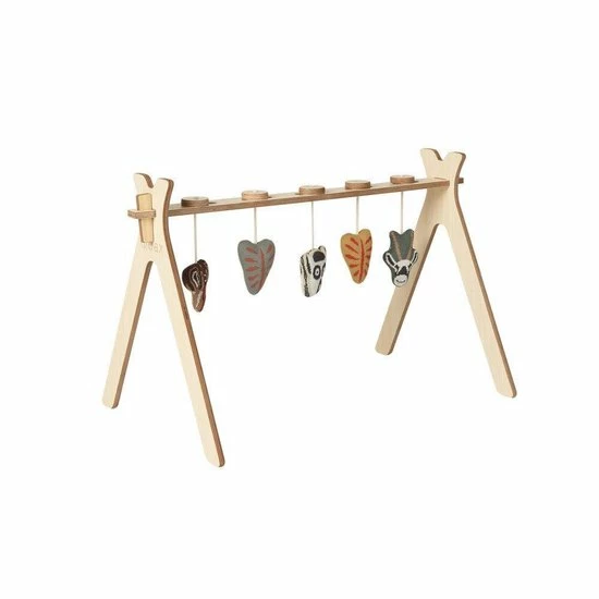 QUAX TIPI - ACTIVITY ARCH -SPEELBOOG + 5 TRICOT FIGUURTJES - ETHNIC 3 QUAX TIPI - ACTIVITY ARCH -SPEELBOOG + 5 TRICOT FIGUURTJES - ETHNIC