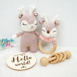 Merkloos Speelgoed Voor De Baby's - Rammelaar - Hert - Grijpring - Wit/roos 14 Merkloos Speelgoed Voor De Baby's - Rammelaar - Hert - Grijpring - Wit/roos -grijp-bijtspeelgoed Verkoopwinkel 550x550 190