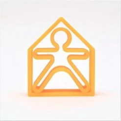 Dena Dëna Bijtring - 1 Kind + 1 Huis - Neon Oranje -grijp-bijtspeelgoed Verkoopwinkel 550x550 233