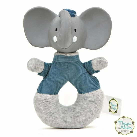 Meiya & Alvin - Alvin Rattle Olifant Rammelaar 3 Meiya & Alvin - Alvin Rattle Olifant Rammelaar