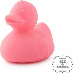 Oli & Carol Bijteend - Roze - 100% Natuurlijk Rubber -grijp-bijtspeelgoed Verkoopwinkel 550x550 313