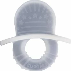 Kushies - Bijtspeelgoed - Bijtspeen - Siliconen - Jongens En Meisjes - Grijs