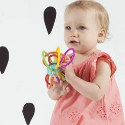 Manhattan Toy Rammelaar Zoo Owl Bijtring Junior 15 Cm Siliconen -grijp-bijtspeelgoed Verkoopwinkel 550x556 2