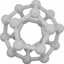 Kushies - Bijtspeelgoed - Siliconen Bijtring - Moleculen Bal Bijtring - Grijs -grijp-bijtspeelgoed Verkoopwinkel 550x557 4