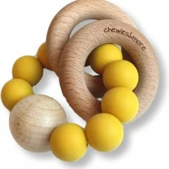 Chewies & More Rammelaar Hout Met Kralen Oker 30. Oker