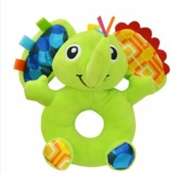 Jollybaby Rammelaar/ Speelgoed/ Speeltjes/ Kerstcadeau Voor Baby/sinterklaas/ Kerstcadeau/ Schoencadeautjes Sinterklaas/ N Baby Winkelwagen Opknoping Windgong Muzikale Hand Shaker Speelgoed / Groene Olifant