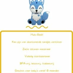 Biberoia® Bijtring En Knijpfles Met Lepel - Baby / Kinderbestek - Speelgoed - Kraamcadeau - Babyshower - Blauw -grijp-bijtspeelgoed Verkoopwinkel 550x580 5