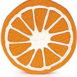 Oli & Carol Oli And Carol- Badspeeltje- Bijtspeeltje-veilig- Natuurlijk - Sinaasappel -grijp-bijtspeelgoed Verkoopwinkel 550x584 2