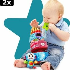 2x Lamaze Stapel Ruimteraket