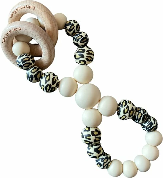 BabyenzoKado Siliconen Bijtring Twist NOA 3 BabyenzoKado Siliconen Bijtring Twist NOA