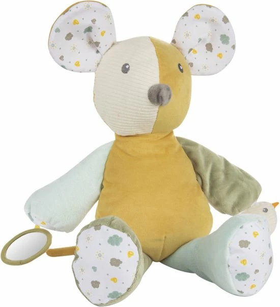 Canpol Babies- Mouse- Knuffel Voor Baby's Met Een Pieper- 0m+ (hoogte: 53 Cm) 0+ Manden 5 Canpol Babies- Mouse- Knuffel Voor Baby's Met Een Pieper- 0m+ (hoogte: 53 Cm) 0+ Manden - Afbeelding 3