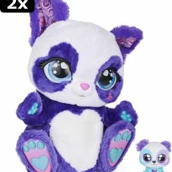 Peek-a-Boo 2x Peek-A-Roo - Interactieve Panda-Roo-knuffel Met Verrassingsbaby En Meer Dan 150 Geluiden En Acties -grijp-bijtspeelgoed Verkoopwinkel 550x607