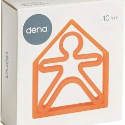 Dena Dëna Bijtring - 1 Kind + 1 Huis - Neon Oranje -grijp-bijtspeelgoed Verkoopwinkel 550x652 1