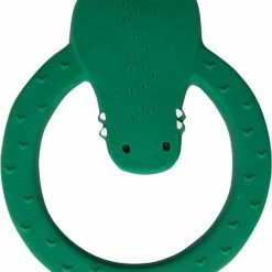 Trixie - Ronde Bijtring Natuurlijk Rubber - Mr. Crocodile