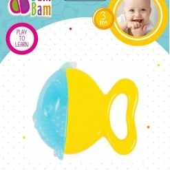 Merkloos Bijtring Vissen Met Watergel - Babyspeelgoed - Bijtspeelgoed - Vanaf 3 Maanden