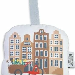NOOX City Kids Soft Toy Grachtenpandjes - Soft Babytoys - Zacht Babyspeelgoed - Perfect Kraamcadeau