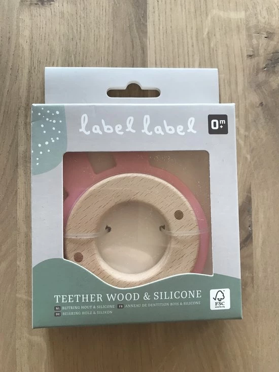 Label Label Konijn Roze Hout & Silicone Bijtring LLST-15041 9 Label Label Konijn Roze Hout & Silicone Bijtring LLST-15041 - Afbeelding 7