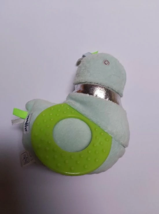 Difrax - Activiteiten Rammelaar - Vogel - Groen 4 Difrax - Activiteiten Rammelaar - Vogel - Groen - Afbeelding 2