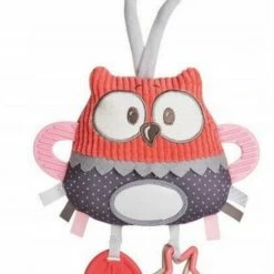 Canpol Babies Zacht Educatief Speelgoed Voor Kinderwagen / Kinderbed Pastel Friends - Koraal, 0m+, 200 X 250 Mm 0+ Manden