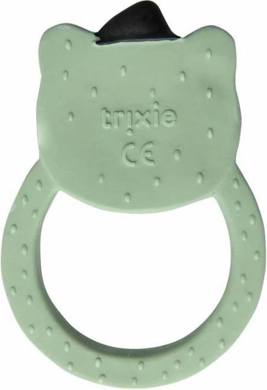 Trixie - Ronde Bijtring Natuurlijk Rubber - Mr. Polar Bear 4 Trixie - Ronde Bijtring Natuurlijk Rubber - Mr. Polar Bear - Afbeelding 2