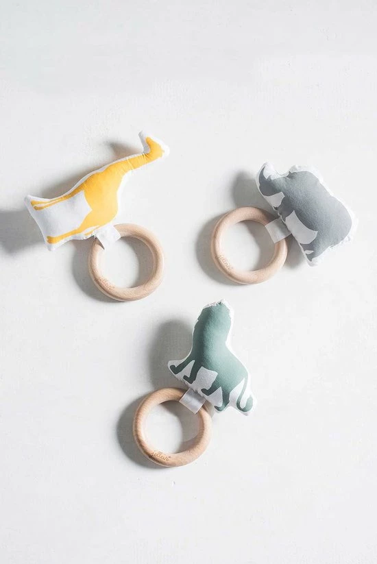 Jollein Bijtring Safari - Forest Green 5 Jollein Bijtring Safari - Forest Green - Afbeelding 3